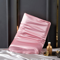HKM-886803 Silk Latex Pillowcase - Double-Sided Mulberry Silk, Available in Children's and Adult Sizes