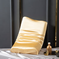HKM-886803 Silk Latex Pillowcase - Double-Sided Mulberry Silk, Available in Children's and Adult Sizes