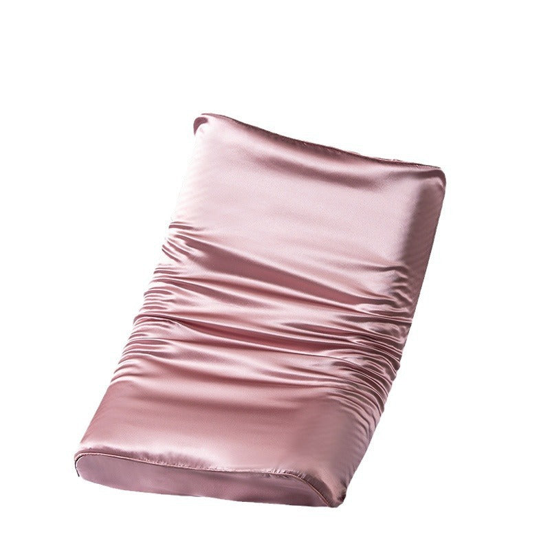 HKM-886803 Silk Latex Pillowcase - Double-Sided Mulberry Silk, Available in Children's and Adult Sizes