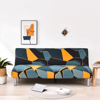 HKM-887059 Universal Elastic Sofa-Bed Cover in Various Styles - Milk Silk Polyester, Suitable for Multiple Sofa Sizes