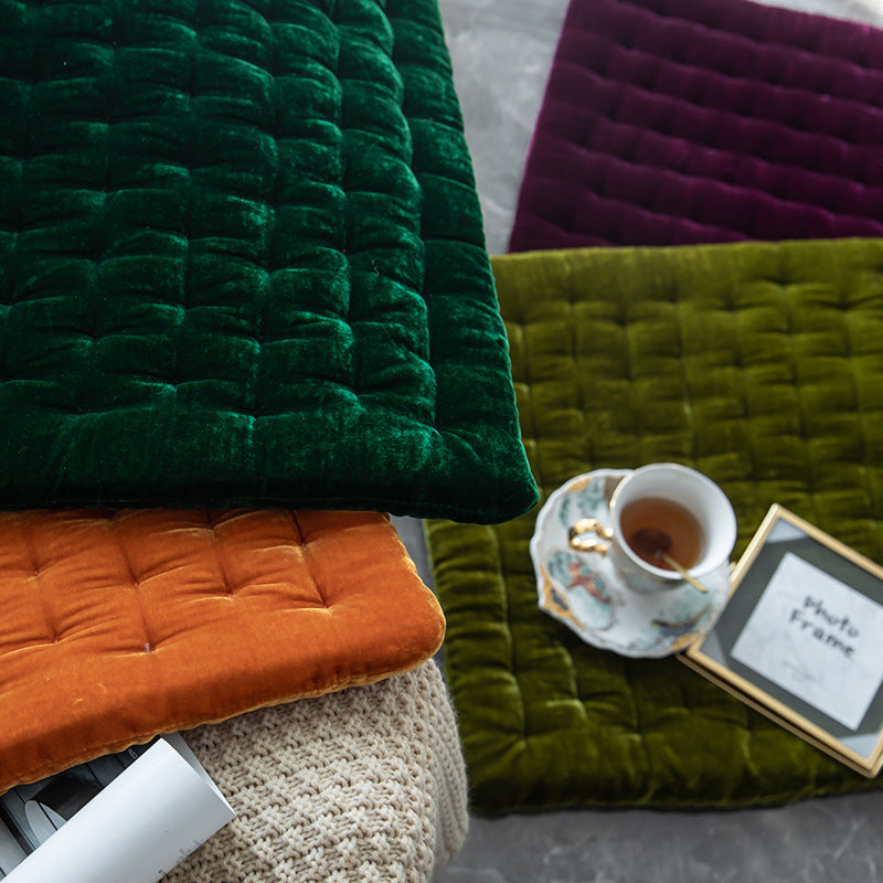 HKM-887123 Tatami Cushion Office Chair Pad - Comfortable Polyamide Fiber with Multiple Color Options