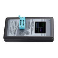 HKM-887187 Graphic LCD Digital Display M328 Transistor Tester with Color Screen - 12-Pin Measurement Tool for Resistance, Inductance, Capacitance, ESR