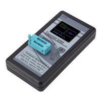 HKM-887187 Graphic LCD Digital Display M328 Transistor Tester with Color Screen - 12-Pin Measurement Tool for Resistance, Inductance, Capacitance, ESR