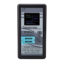 HKM-887187 Graphic LCD Digital Display M328 Transistor Tester with Color Screen - 12-Pin Measurement Tool for Resistance, Inductance, Capacitance, ESR