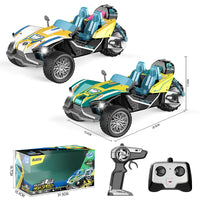 HKM-887251 Light Show Remote Control 3-Wheel Stunt Truck for Kids - Electric Indoor/Outdoor Toy, Ready-to-Go