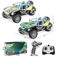 HKM-887251 Light Show Remote Control 3-Wheel Stunt Truck for Kids - Electric Indoor/Outdoor Toy, Ready-to-Go