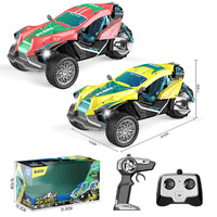HKM-887251 Light Show Remote Control 3-Wheel Stunt Truck for Kids - Electric Indoor/Outdoor Toy, Ready-to-Go