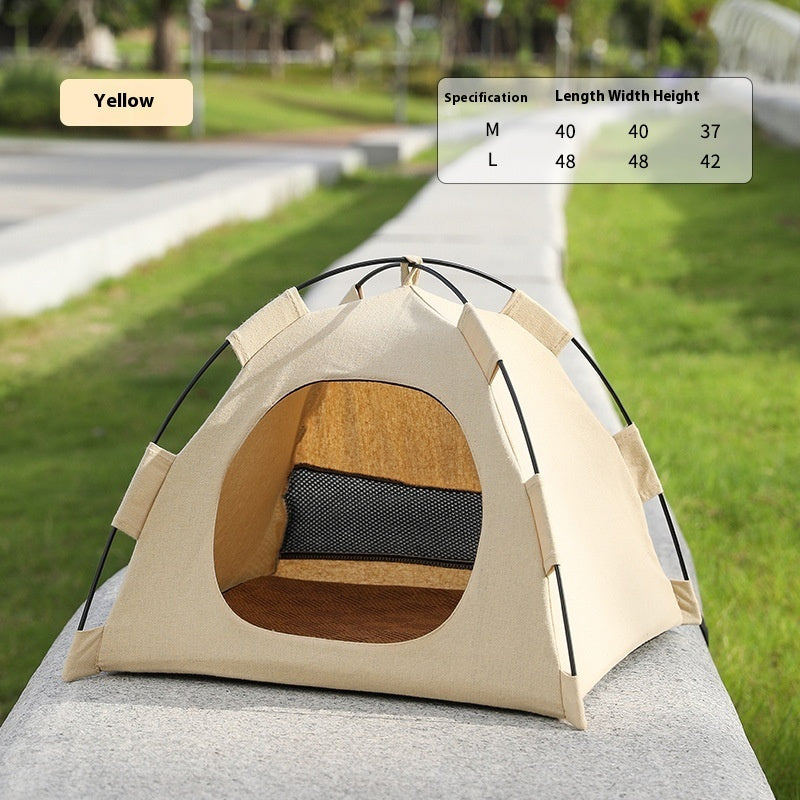 HKM-887635 Universal Cat Nest Tent - Four Seasons, Canvas and Oxford Cloth Options Available