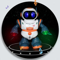 HKM-887827 Dancing Robot Toy with Music and Lights - Interactive Educational Space Robot for Ages 0-14+