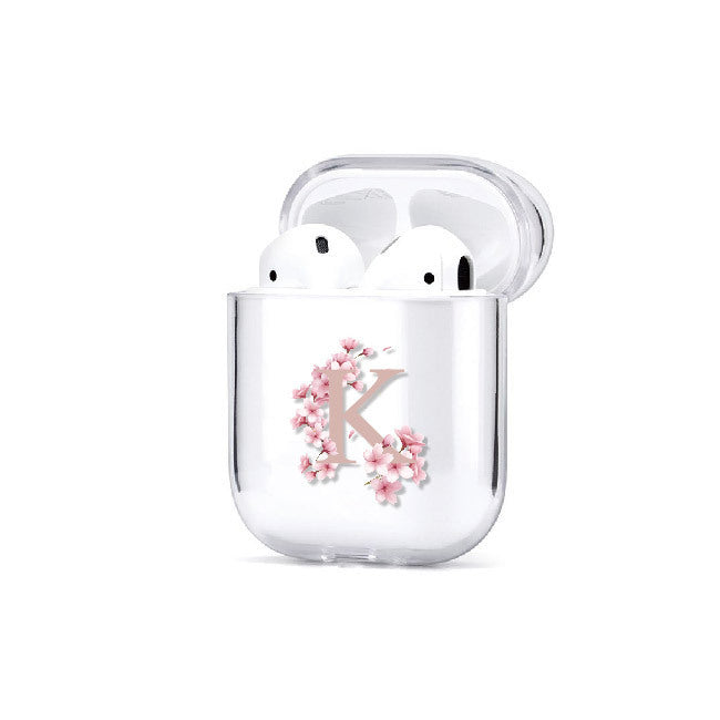 HKM-887891 Transparent Hard Shell Case for AirPods and AirPods Pro - Cartoon Design, PC Material, Compatible with iPhone Models