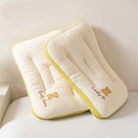 HKM-887955 Children's Cervical Support Pillow for Naptime - Knitted Cotton, Polyester Fiber Filling, Multiple Sizes
