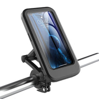 HKM-888211 Waterproof Bicycle and Motorcycle Mobile Phone Holder for Navigation, Compatible with 4-6.7 Inch Devices