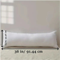 HKM-888275 Natural Cotton Body Pillow with Adjustable Loft - Soft, Breathable Support for All Seasons