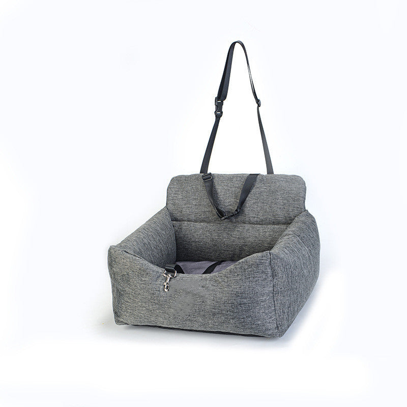 HKM-888339 Indoor Car Dog Kennel - Dual-purpose Pet Nest for Comfort and Security