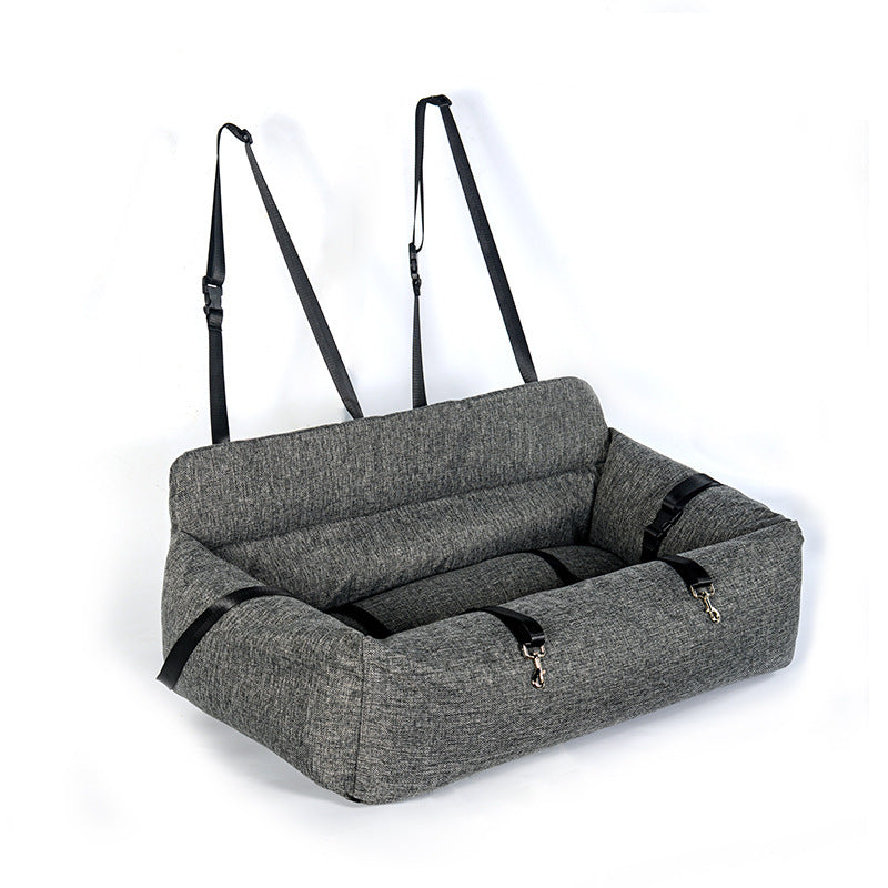 HKM-888339 Indoor Car Dog Kennel - Dual-purpose Pet Nest for Comfort and Security