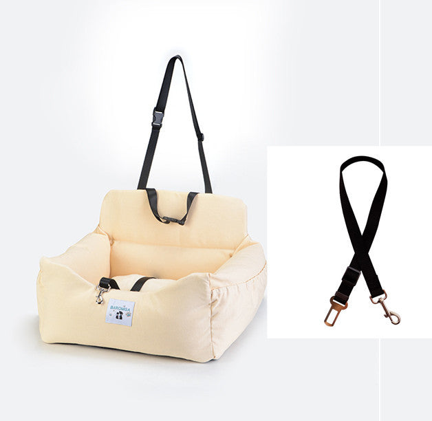 HKM-888339 Indoor Car Dog Kennel - Dual-purpose Pet Nest for Comfort and Security