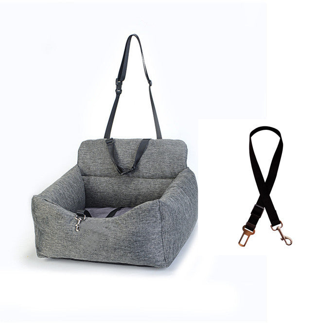 HKM-888339 Indoor Car Dog Kennel - Dual-purpose Pet Nest for Comfort and Security