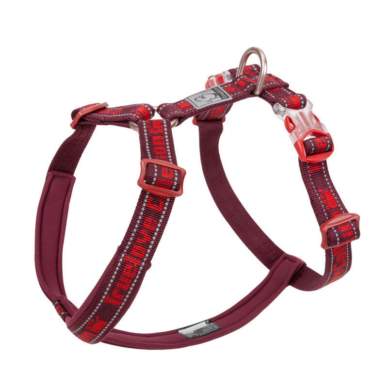 HKM-888339 Reflective No Pull Dog Harness with Neoprene Padding and Adjustable Design