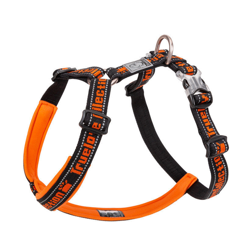 HKM-888339 Reflective No Pull Dog Harness with Neoprene Padding and Adjustable Design