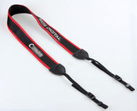 HKM-888339 SLR Camera Embroidery Strap - Adjustable Neoprene for Canon, Nikon, Sony, Fuji DSLR Cameras