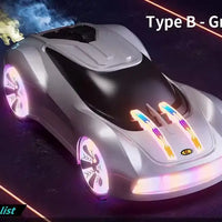 HKM-888403 Future Technology New Energy Concept Remote Control Stunt Car for Kids - 360° Rotation, Indoor & Outdoor Use