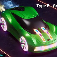 HKM-888403 Future Technology New Energy Concept Remote Control Stunt Car for Kids - 360° Rotation, Indoor & Outdoor Use