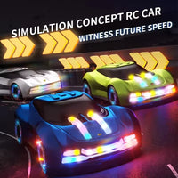 HKM-888403 Future Technology New Energy Concept Remote Control Stunt Car for Kids - 360° Rotation, Indoor & Outdoor Use