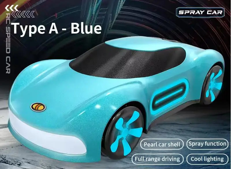 HKM-888403 Future Technology New Energy Concept Remote Control Stunt Car for Kids - 360° Rotation, Indoor & Outdoor Use