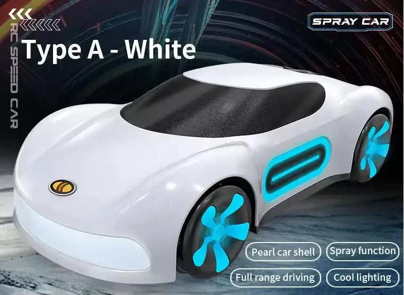 HKM-888403 Future Technology New Energy Concept Remote Control Stunt Car for Kids - 360° Rotation, Indoor & Outdoor Use
