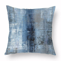 HKM-888531 Geometric Digital Print Peach Skin Velvet Cushion Cover for Sofa - 45CM x 45CM