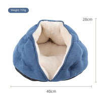 HKM-888531 Pet Short Plush Shell Dumpling Nest Fleece Warm