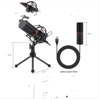 HKM-888723 Noise Reduction Live Broadcast Microphone - External Power Supply, GM Series Models Available