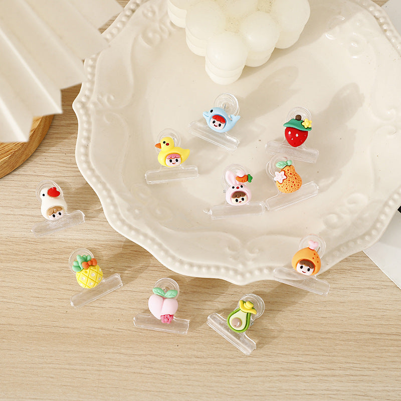HKM-888915 Cute 3D Cartoon Resin Mobile Phone and Fridge Stickers - Available in Packs of 6, 10, or 50