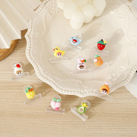 HKM-888915 Cute 3D Cartoon Resin Mobile Phone and Fridge Stickers - Available in Packs of 6, 10, or 50