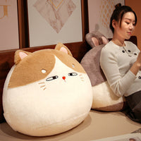HKM-888979 Cuddly Plush Animal Pillow – Cute Rabbit and Cat Designs for Cozy Sleeping and Cuddling