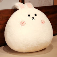 HKM-888979 Cuddly Plush Animal Pillow – Cute Rabbit and Cat Designs for Cozy Sleeping and Cuddling