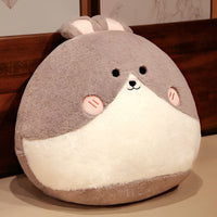 HKM-888979 Cuddly Plush Animal Pillow – Cute Rabbit and Cat Designs for Cozy Sleeping and Cuddling
