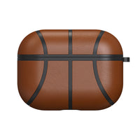HKM-889043 Leather Protective Sleeve for Apple AirPods Pro - Anti-Fall TPU Case, Flip Type Design