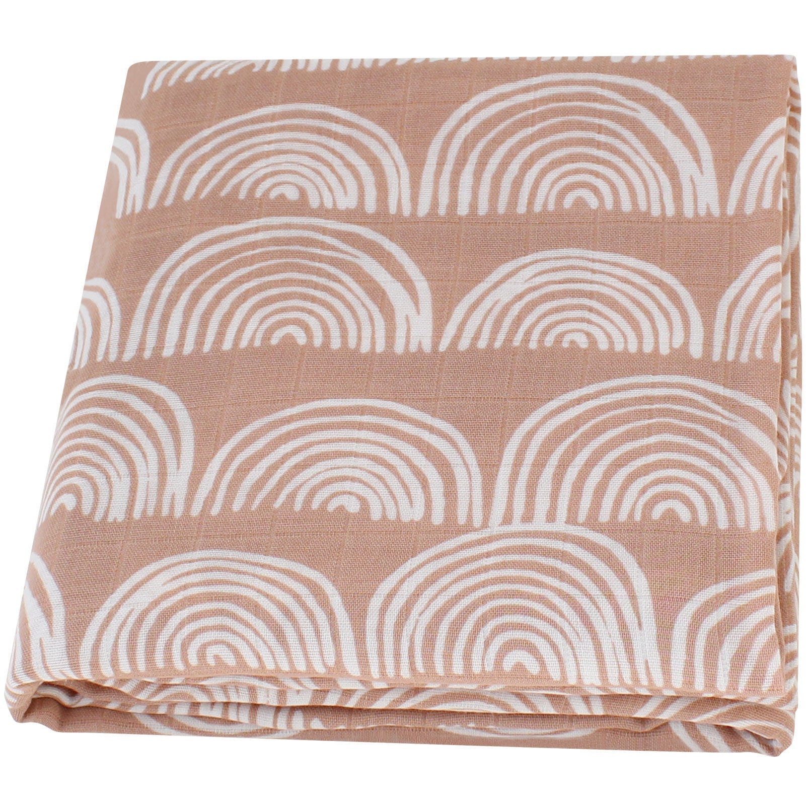 HKM-889299 Bamboo Cotton Gauze Baby Swaddle Blanket with Animal and Floral Patterns for Newborns