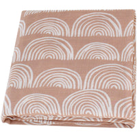 HKM-889299 Bamboo Cotton Gauze Baby Swaddle Blanket with Animal and Floral Patterns for Newborns