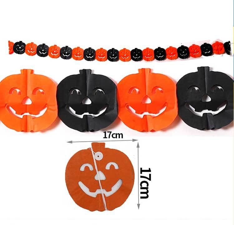 HKM-889427 Chinese Paper Horizontal Flower Decoration Tool - 3 Meters Length