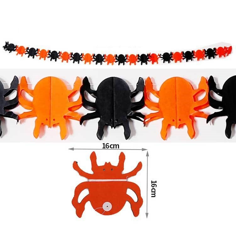 HKM-889427 Chinese Paper Horizontal Flower Decoration Tool - 3 Meters Length