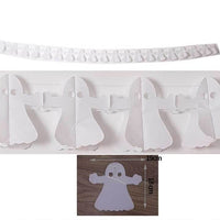 HKM-889427 Chinese Paper Horizontal Flower Decoration Tool - 3 Meters Length