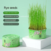 HKM-889747 Cat Grass Cup Soilless Hydroponic Seed Spit Hair Ball Snacks