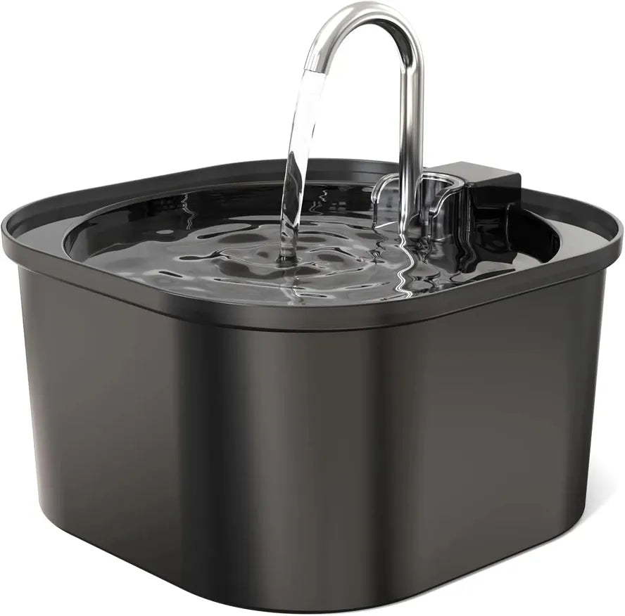 KTX-889747 Transparent 2L Automatic Pet Water Fountain for Cats and Small Dogs