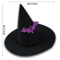 HKM-889811 Creative Halloween Pet Hats in Pumpkin and Spider Designs for Dogs