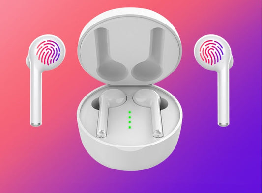 HKM-889811 TW40 Wireless Bluetooth Headset with True Stereo Sound and Touch Controls