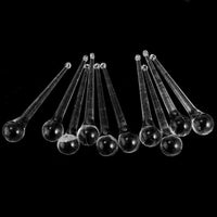 HKM-889939 Crystal Teardrop Chandelier Prisms for Wedding, Tree & Party Decorations - Set of 10