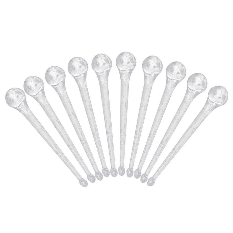 HKM-889939 Crystal Teardrop Chandelier Prisms for Wedding, Tree & Party Decorations - Set of 10