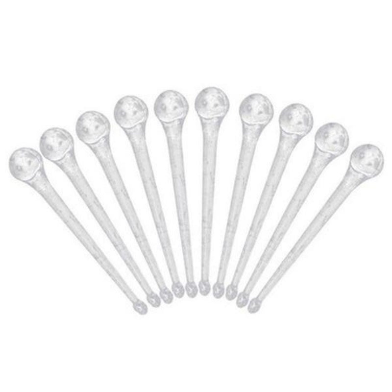 HKM-889939 Crystal Teardrop Chandelier Prisms for Wedding, Tree & Party Decorations - Set of 10